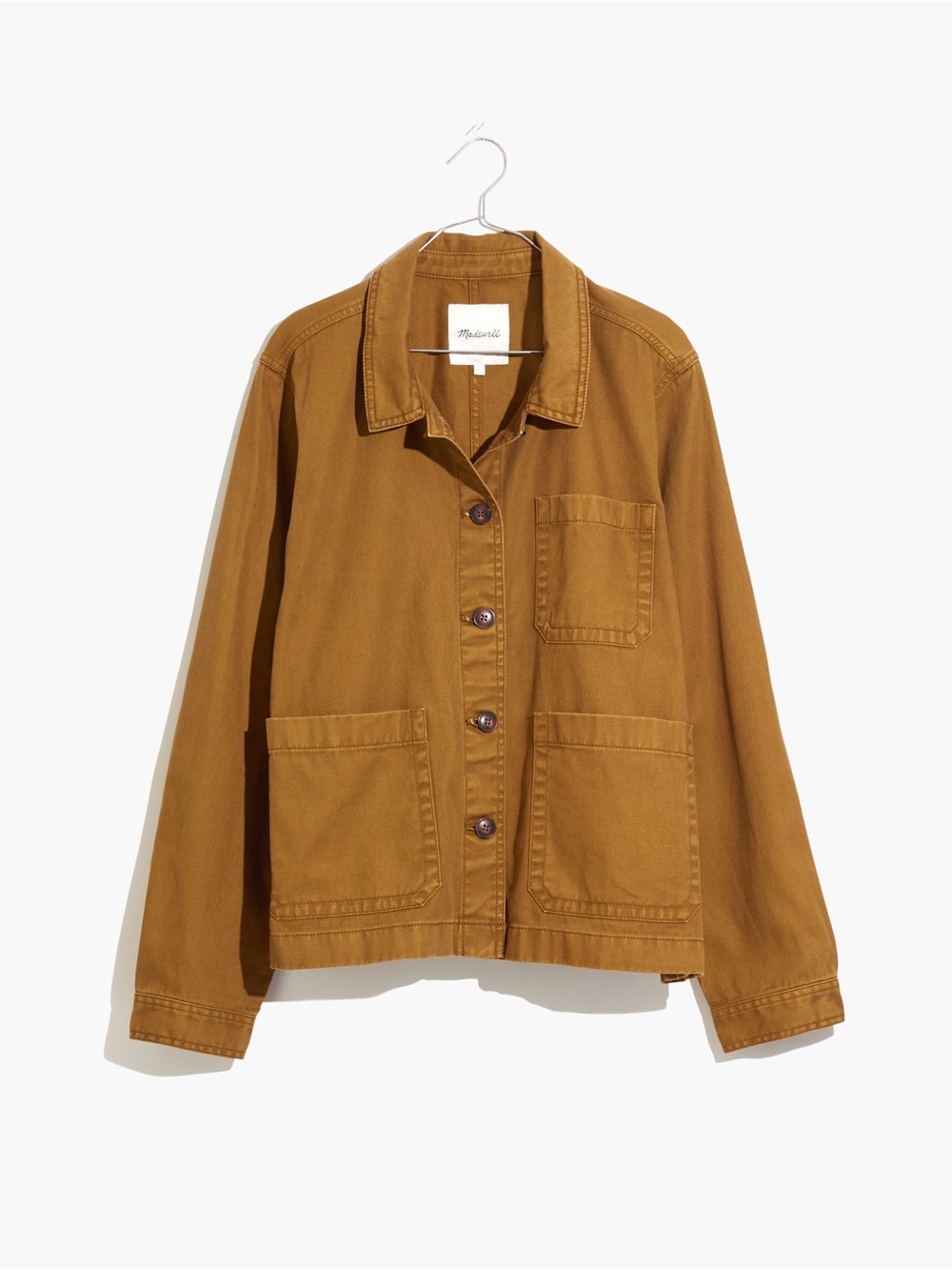 Madewell Garment-Dyed Ashwood Chore Coat